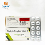  diabetic cardiac franchise products of Daksh Pharma -	Sitadac-100.jpg	